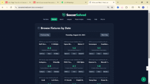 Use Our AI Soccer Analyst Tool Get Predictions, Results, and Expert Analysis