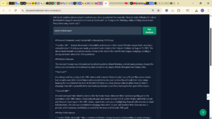 Use Our AI Soccer Analyst Tool Get Predictions, Results, and Expert Analysis