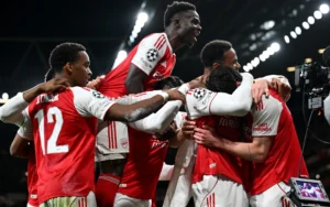 Arsenal Dominates Atletico Madrid 4-0 in Champions League Thriller at Emirates