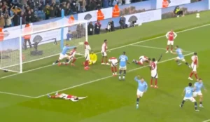 Evolution of soccer dark arts as Haaland escapes punishment after hitting Gabriel