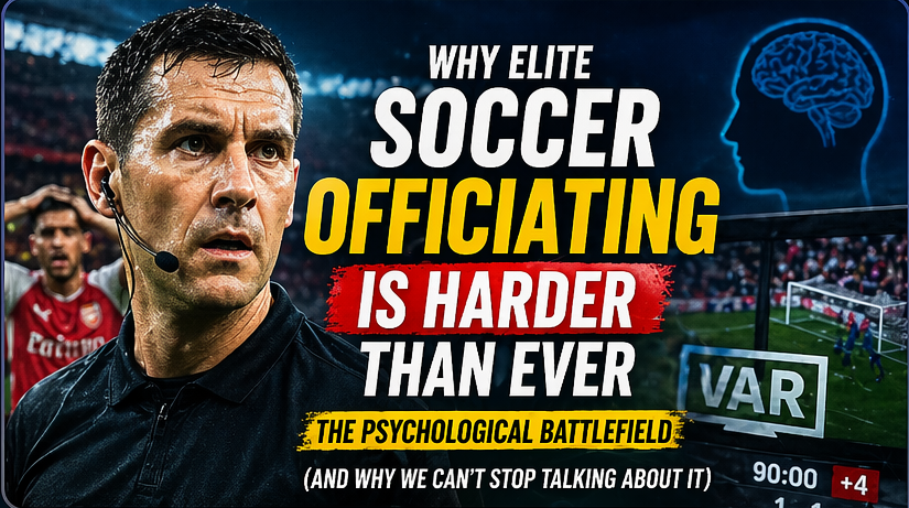 Soccer officiating psychology unveiled